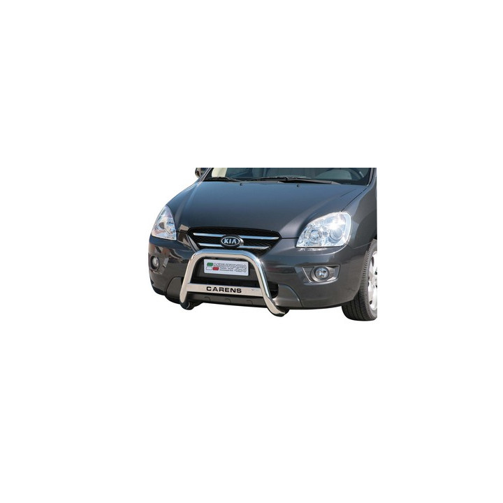 EC Homologated Bullbar, Misutonida 4x4 Medium Bar, Color Silver, Kia Carens - EDK.ro