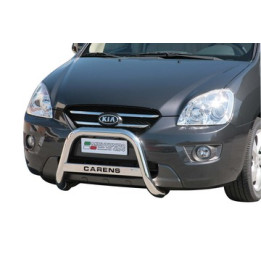 EC Homologated Bullbar, Misutonida 4x4 Medium Bar, Color Black, Kia Carens - EDK.ro