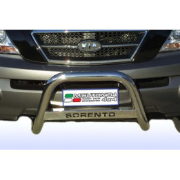 EC Homologated Bullbar, Misutonida 4x4 Medium Bar, Color Silver, Kia Sorento - EDK.ro
