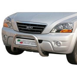EC Homologated Bullbar, Misutonida 4x4 Medium Bar, Color Black, Kia Sorento - EDK.ro