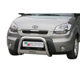 Bullbar Omologat RAR, Misutonida 4x4 Medium Bar, Culoare Negru, Kia Soul - EDK.ro