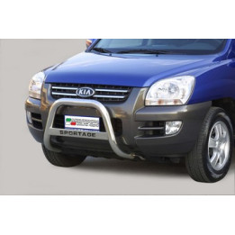 Bullbar Omologat RAR, Misutonida 4x4 Medium Bar, Culoare Argintiu, Kia Sportage - EDK.ro