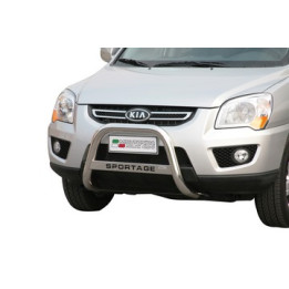 EC Homologated Bullbar, Misutonida 4x4 Medium Bar, Color Black, Kia Sportage - EDK.ro