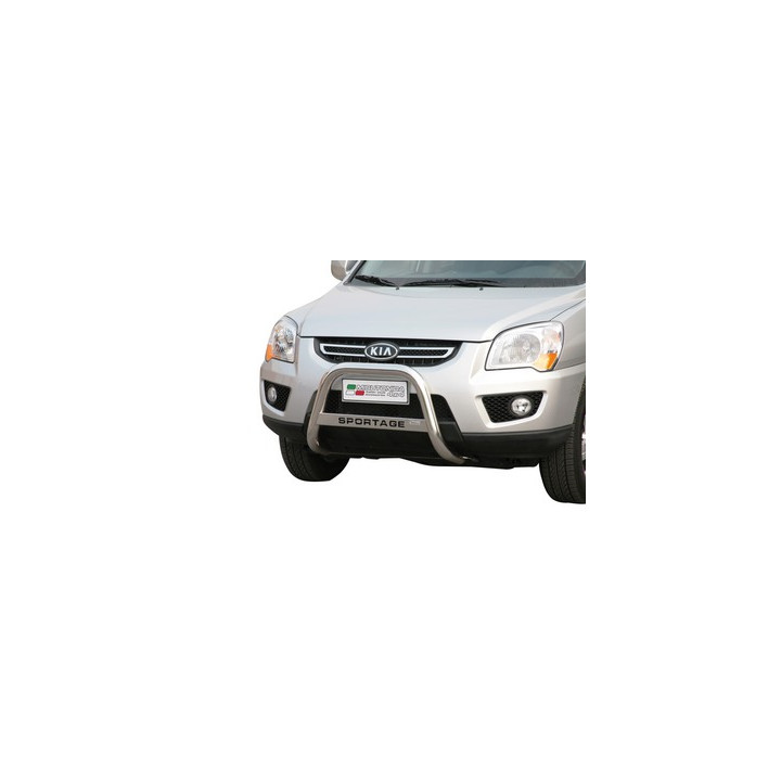 Bullbar Omologat RAR, Misutonida 4x4 Medium Bar, Culoare Negru, Kia Sportage - EDK.ro