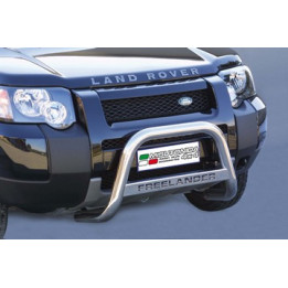 Bullbar Omologat RAR, Misutonida 4x4 Medium Bar, Culoare Negru, Land Rover Freelander 2004 - 2007 - EDK.ro
