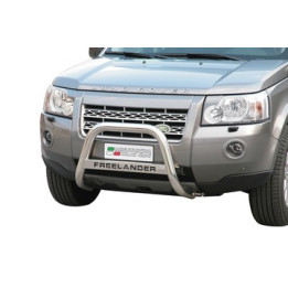EC Homologated Bullbar, Misutonida 4x4 Medium Bar, Color Silver, Land Rover Freelander - EDK.ro