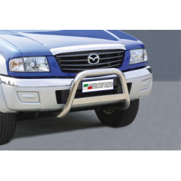 EC Homologated Bullbar, Misutonida 4x4 Medium Bar, Color Black, Mazda B2500 - EDK.ro