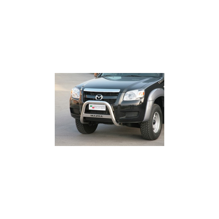 EC Homologated Bullbar, Misutonida 4x4 Medium Bar, Color Silver, Mazda BT-50 - EDK.ro