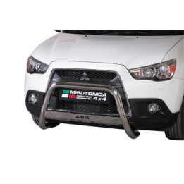 EC Homologated Bullbar, Misutonida 4x4 Medium Bar, Color Silver, Mitsubishi ASX - EDK.ro
