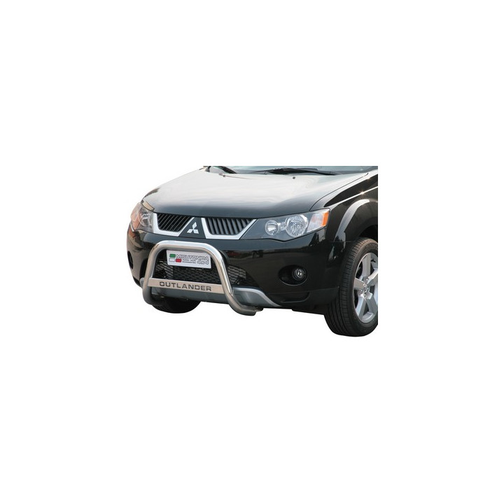 Bullbar Omologat RAR, Misutonida 4x4 Medium Bar, Culoare Argintiu, Mitsubishi Outlander - EDK.ro