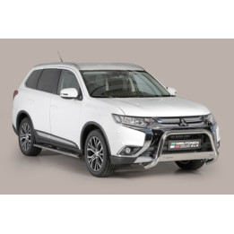 Bullbar Omologat RAR, Misutonida 4x4 Medium Bar, Culoare Argintiu, Mitsubishi Outlander - EDK.ro