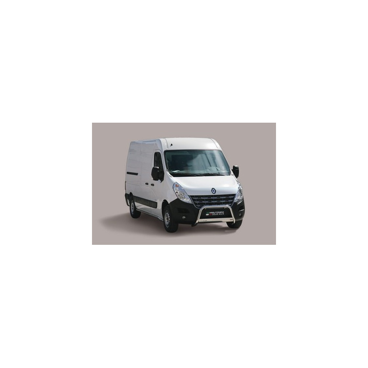 Bullbar Omologat RAR, Misutonida 4x4 Medium Bar, Culoare Negru, Renault Master 2010 - 2018 - EDK.ro