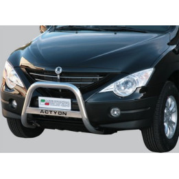 Bullbar Omologat RAR, Misutonida 4x4 Medium Bar, Culoare Argintiu, SsangYong Actyon - EDK.ro