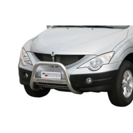 Bullbar Omologat RAR, Misutonida 4x4 Medium Bar, Culoare Argintiu, SsangYong Actyon Sports - EDK.ro
