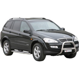 Bullbar Omologat RAR, Misutonida 4x4 Medium Bar, Culoare Argintiu, SsangYong Kyron - EDK.ro
