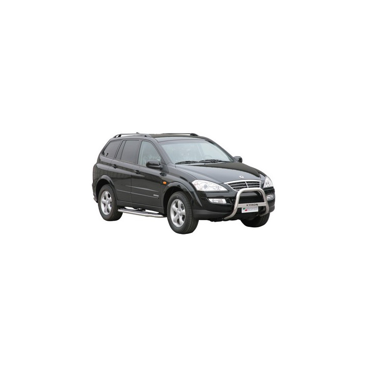 Bullbar Omologat RAR, Misutonida 4x4 Medium Bar, Culoare Argintiu, SsangYong Kyron - EDK.ro