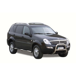 Bullbar Omologat RAR, Misutonida 4x4 Medium Bar, Culoare Argintiu, SsangYong Rexton - EDK.ro