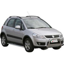 EC Homologated Bullbar, Misutonida 4x4 Medium Bar, Color Black, Suzuki SX4 - EDK.ro