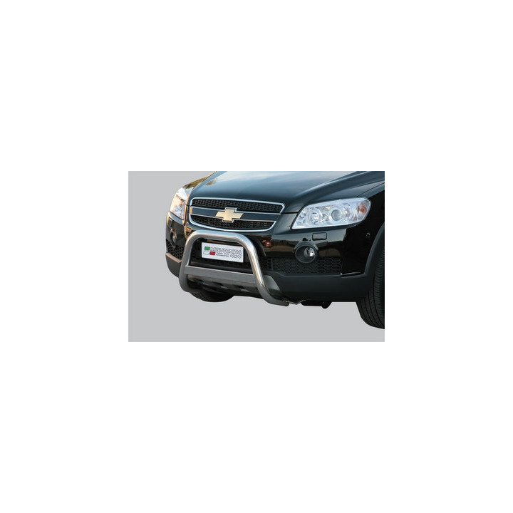 Bullbar Omologat RAR, Misutonida 4x4 Medium Bar, Culoare Argintiu, Chevrolet Captiva - EDK.ro