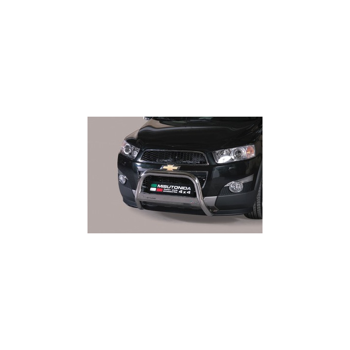 Bullbar Omologat RAR, Misutonida 4x4 Medium Bar, Culoare Negru, Chevrolet Captiva - EDK.ro