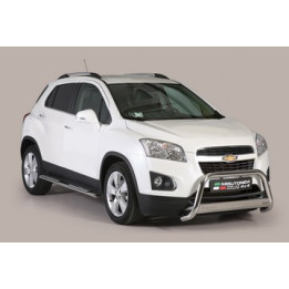 Bullbar Omologat RAR, Misutonida 4x4 Medium Bar, Culoare Negru, Chevrolet Trax - EDK.ro