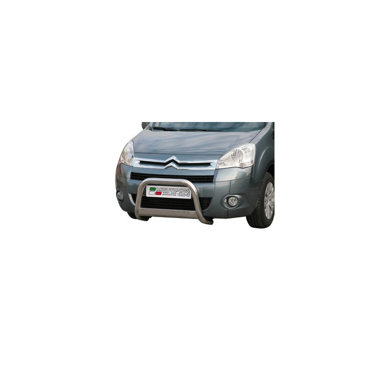 Bullbar Omologat RAR, Misutonida 4x4 Medium Bar, Culoare Argintiu, Citroën Berlingo - EDK.ro
