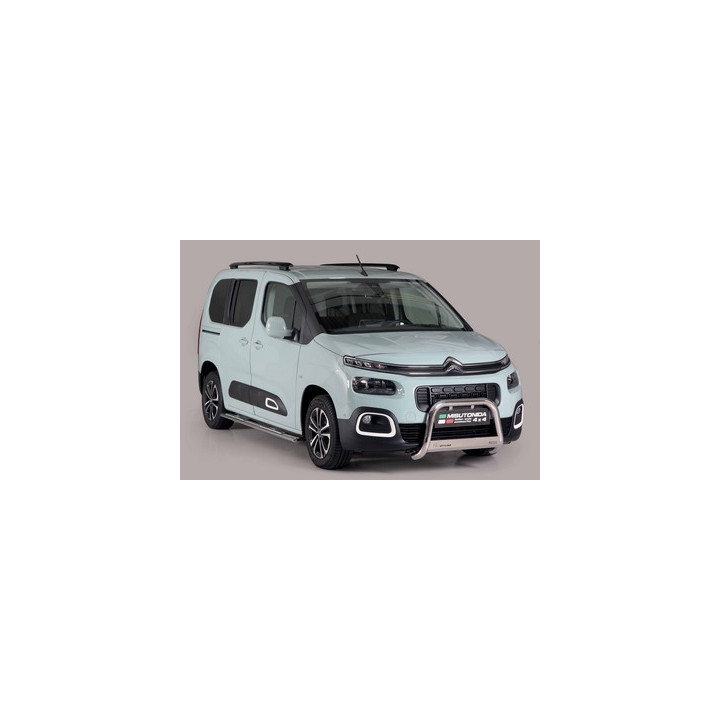 Bullbar Omologat RAR, Misutonida 4x4 Medium Bar, Culoare Negru, Citroën Berlingo 2018 - Prezent - EDK.ro