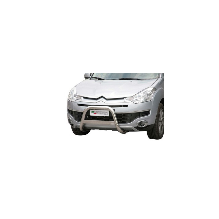 Bullbar Omologat RAR, Misutonida 4x4 Medium Bar, Culoare Argintiu, Citroën C-Crosser - EDK.ro