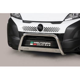 Bullbar Omologat RAR, Misutonida 4x4 Medium Bar, Culoare Argintiu, Citroën Jumper 2024 - Prezent - EDK.ro