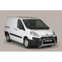 Bullbar Omologat RAR, Misutonida 4x4 Medium Bar, Culoare Negru, Citroën Jumpy 2006 - 2015 - EDK.ro