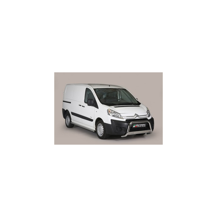 Bullbar Omologat RAR, Misutonida 4x4 Medium Bar, Culoare Negru, Citroën Jumpy 2006 - 2015 - EDK.ro