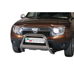 EC Homologated Bullbar, Misutonida 4x4 Medium Bar, Color Silver, Dacia Duster - EDK.ro