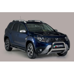 EC Homologated Bullbar, Misutonida 4x4 Medium Bar, Color Silver, Dacia Duster - EDK.ro