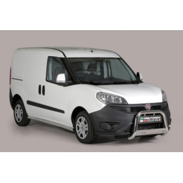 Bullbar Omologat RAR, Misutonida 4x4 Medium Bar, Culoare Argintiu, Fiat Doblò - EDK.ro