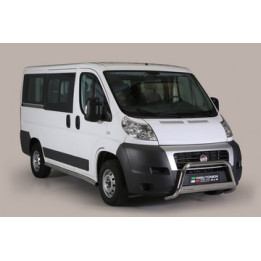 Bullbar Omologat RAR, Misutonida 4x4 Medium Bar, Culoare Negru, Fiat Ducato 2006 - 2013 - EDK.ro