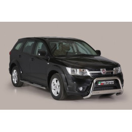 EC Homologated Bullbar, Misutonida 4x4 Medium Bar, Color Silver, Fiat Freemont - EDK.ro
