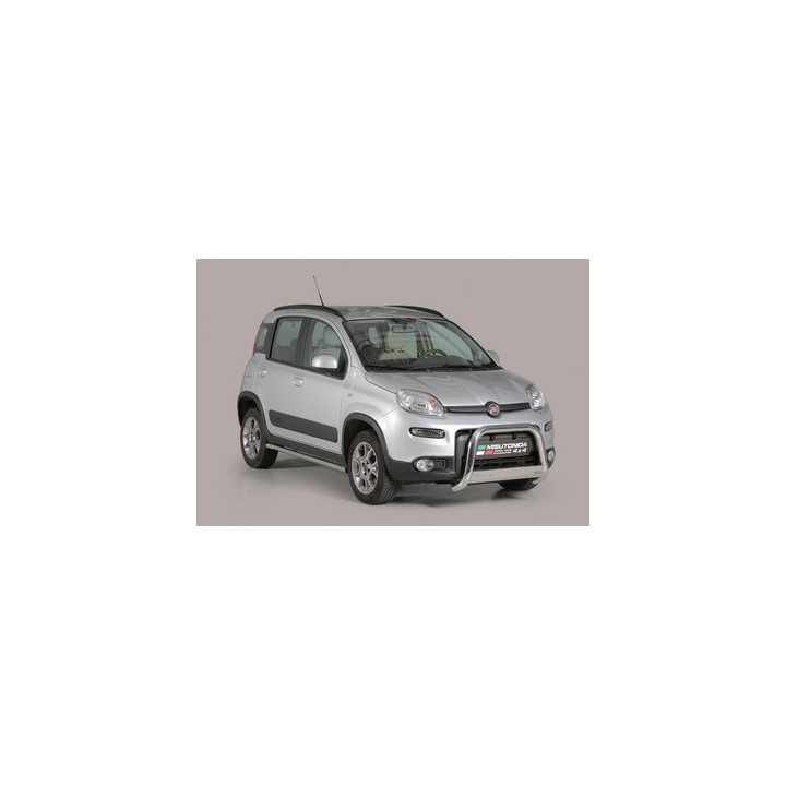 Bullbar Omologat RAR, Misutonida 4x4 Medium Bar, Culoare Argintiu, Fiat Panda 4X4 - EDK.ro
