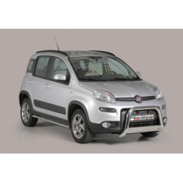 Bullbar Omologat RAR, Misutonida 4x4 Medium Bar, Culoare Negru, Fiat Panda 4X4 - EDK.ro