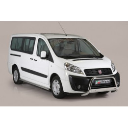 Bullbar Omologat RAR, Misutonida 4x4 Medium Bar, Culoare Negru, Fiat Scudo 2006 - 2016 - EDK.ro
