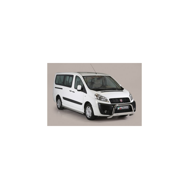 EC Homologated Bullbar, Misutonida 4x4 Medium Bar, Color Black, Fiat Scudo 2006 - 2016 - EDK.ro