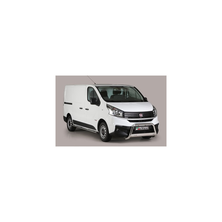 Bullbar Omologat RAR, Misutonida 4x4 Medium Bar, Culoare Argintiu, Fiat Talento 2016 - Prezent - EDK.ro