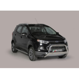 Bullbar Omologat RAR, Misutonida 4x4 Medium Bar, Culoare Argintiu, Ford Ecosport - EDK.ro