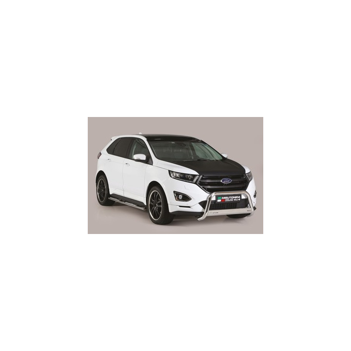 EC Homologated Bullbar, Misutonida 4x4 Medium Bar, Color Silver, Ford Edge - EDK.ro