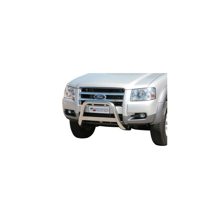EC Homologated Bullbar, Misutonida 4x4 Medium Bar, Color Black, Ford Ranger 2007 - 2009 - EDK.ro