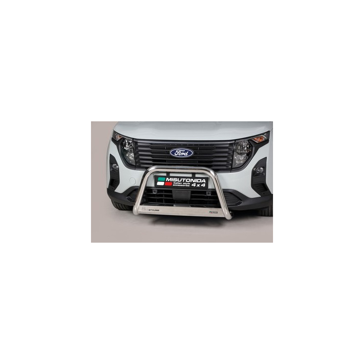 Bullbar Omologat RAR, Misutonida 4x4 Medium Bar, Culoare Argintiu, Ford Tourneo Courier - EDK.ro
