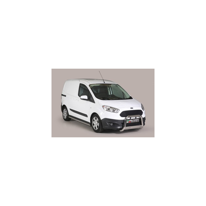 EC Homologated Bullbar, Misutonida 4x4 Medium Bar, Color Black, Ford Transit Courier - EDK.ro