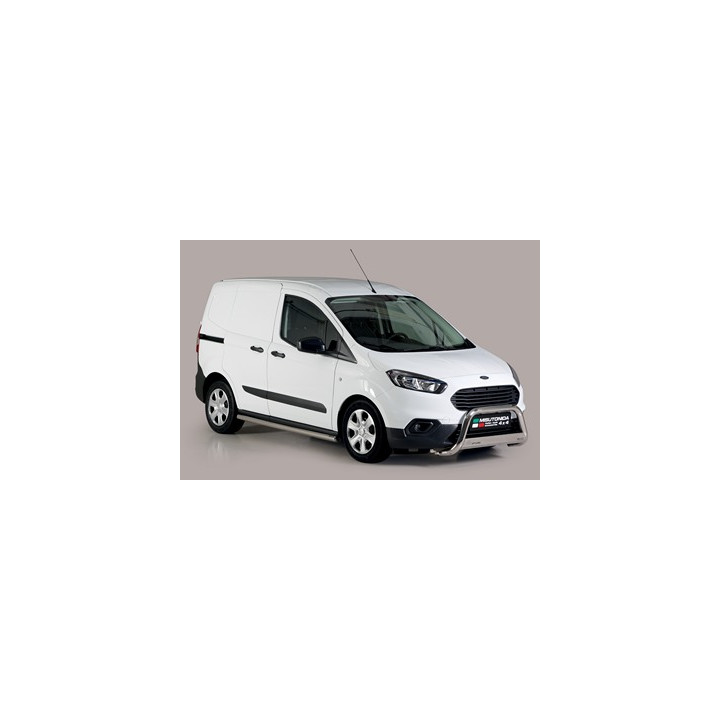 EC Homologated Bullbar, Misutonida 4x4 Medium Bar, Color Silver, Ford Transit Courier - EDK.ro