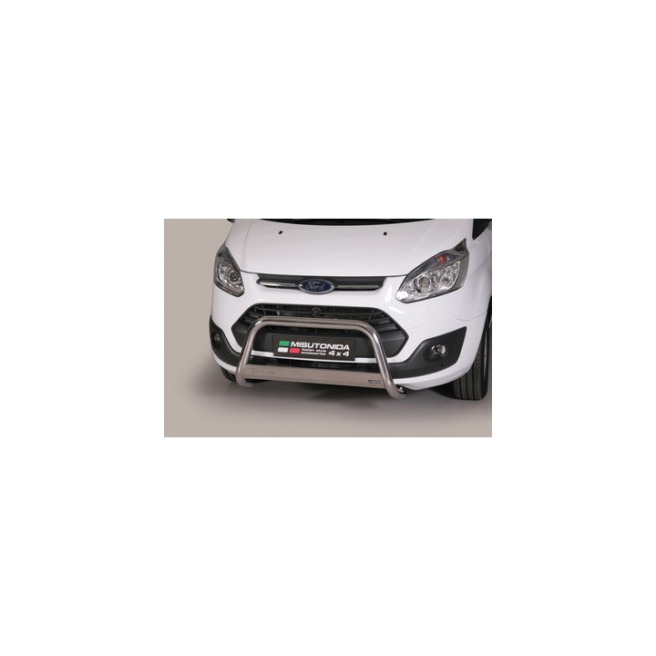 Bullbar Omologat RAR, Misutonida 4x4 Medium Bar, Culoare Argintiu, Ford Transit Custom 2013 - 2017 - EDK.ro