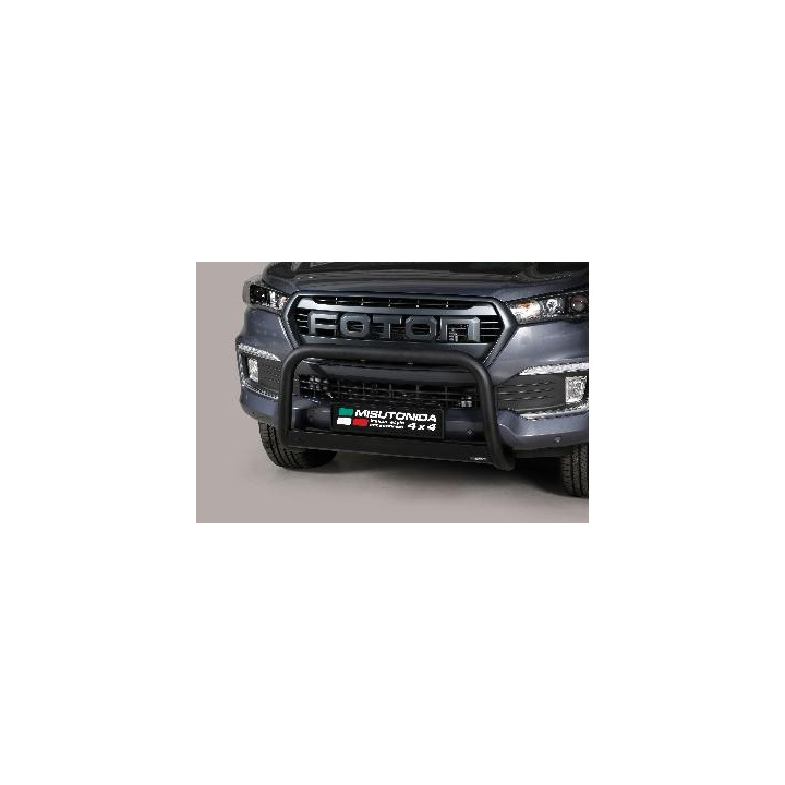 EC Homologated Bullbar, Misutonida 4x4 Medium Bar, Color Black, Foton Tunland G7 - EDK.ro
