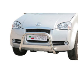 EC Homologated Bullbar, Misutonida 4x4 Medium Bar, Color Silver, Great Wall Steed 2009 - 2011 - EDK.ro